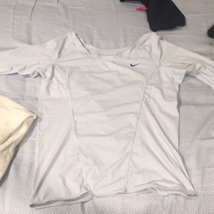 Light blue long sleeve top